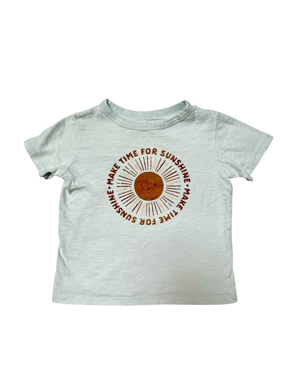 Little Co Make Time for Sunshine Graphic Tee Size 4T